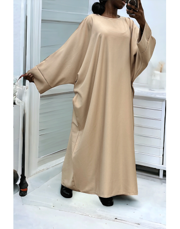 Abaya beige over size (36-52) coupe kimono - 2