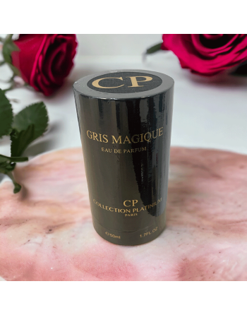 Parfum 50 ml (Générique Gris) GRIS MAGIQUE Collection Platinium  - 2