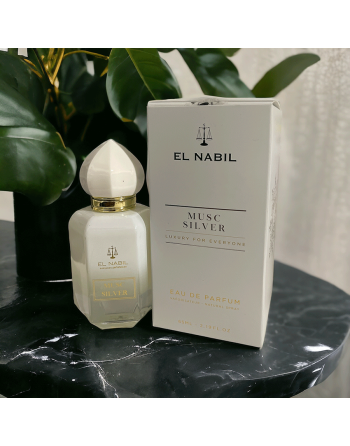 Eau de parfum MUSC SILVER EL NABIL 65ml - 1
